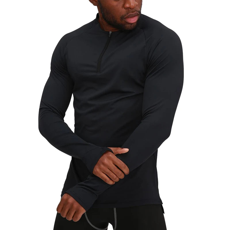 Half-Zip Compression Top