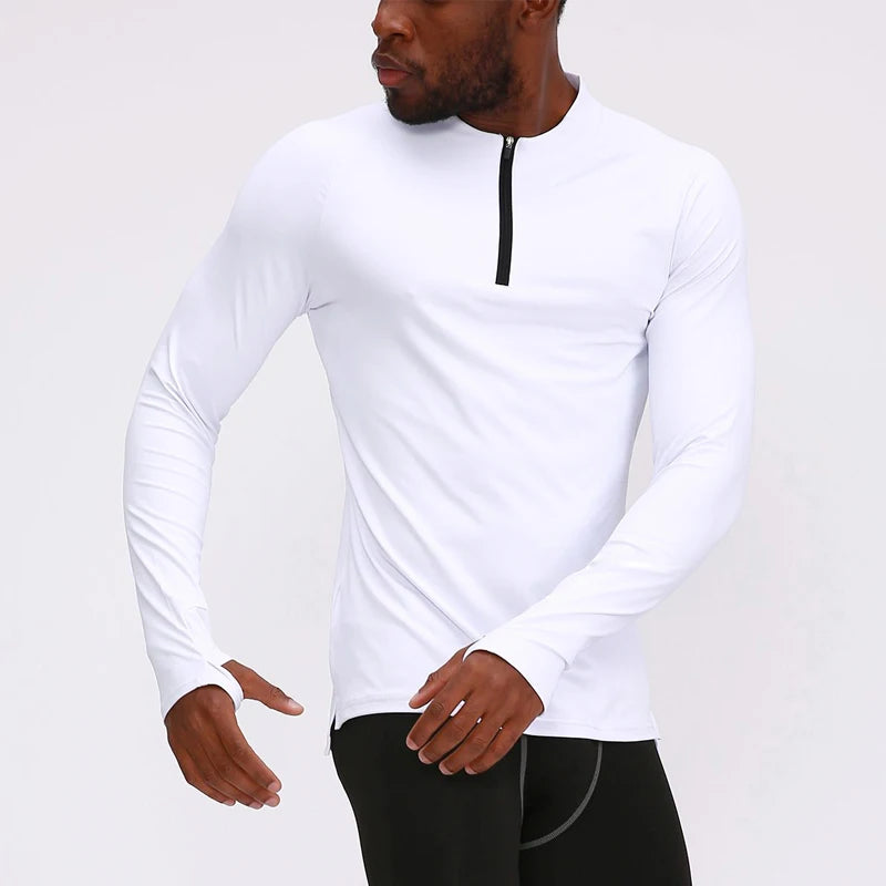 Half-Zip Compression Top